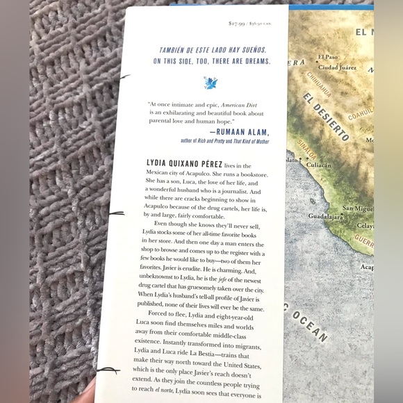 -American Dirt by Jeanine Cummins Hardcover in good used condition - Picture 4 of 11